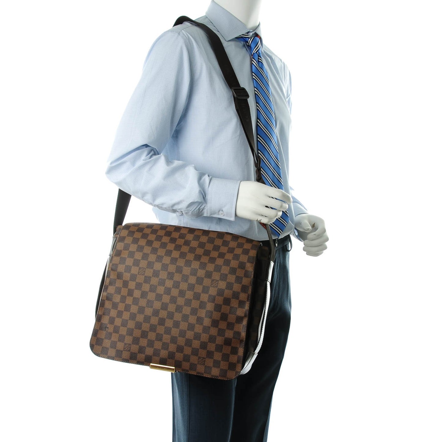 Damier Ebene Bastille Messenger