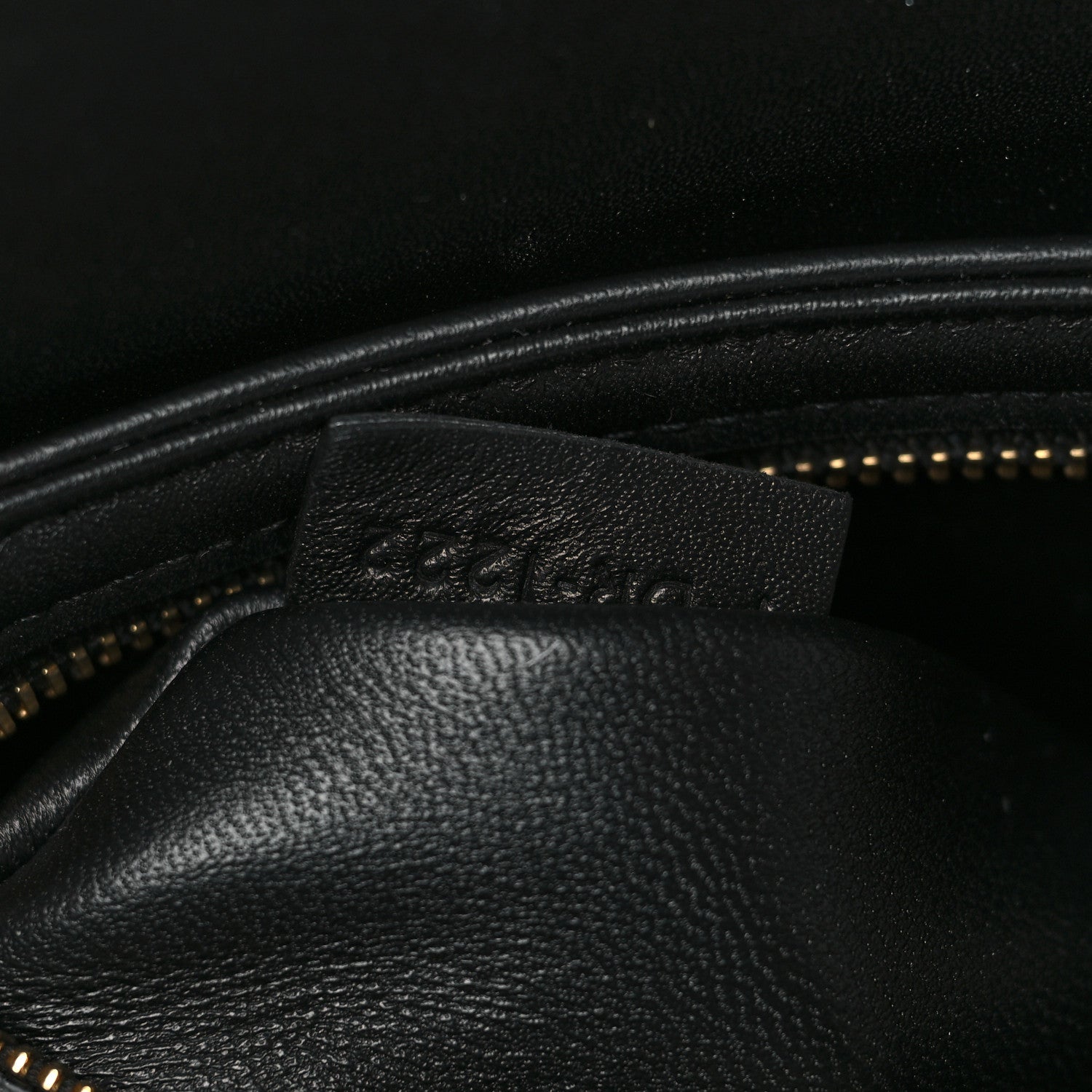 Celine Shiny Calfskin Teen Triomphe Black 7 of 11