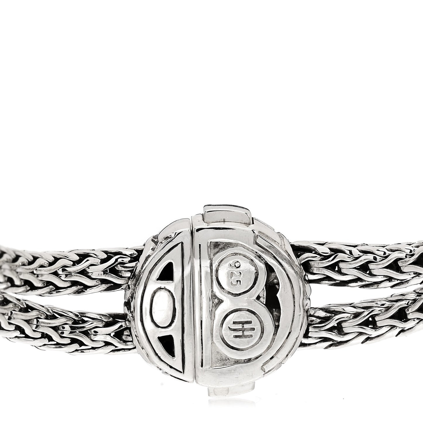 Sterling Silver Black Sapphire Kali Four Station Bracelet