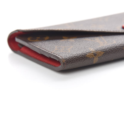 Louis Vuitton Monogram Josephine Wallet Red 10 of 14