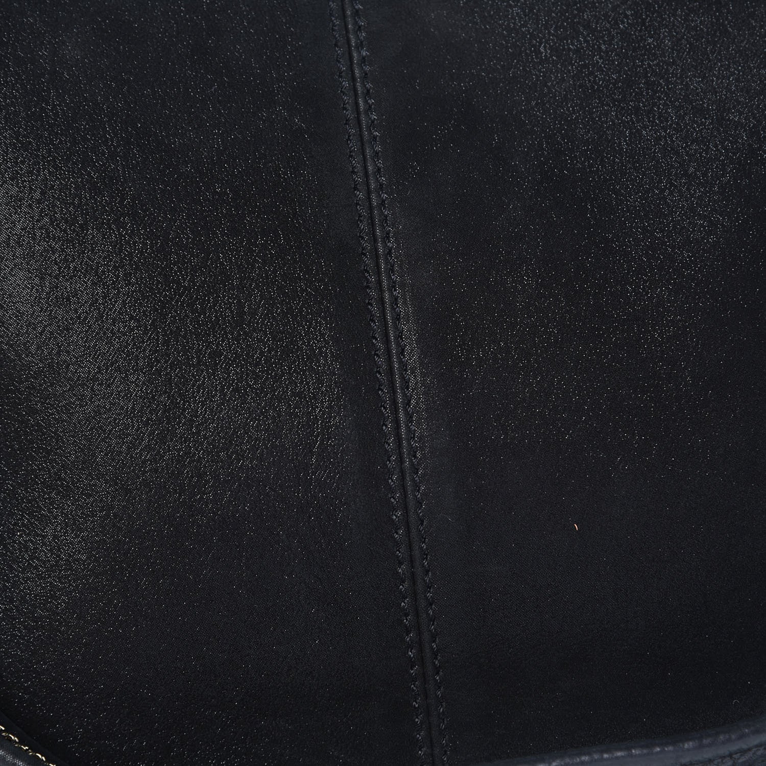 Fendi Metallic Nubuck Shoulder Bag Black 12 of 12