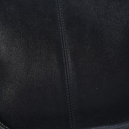 Fendi Metallic Nubuck Shoulder Bag Black 12 of 12