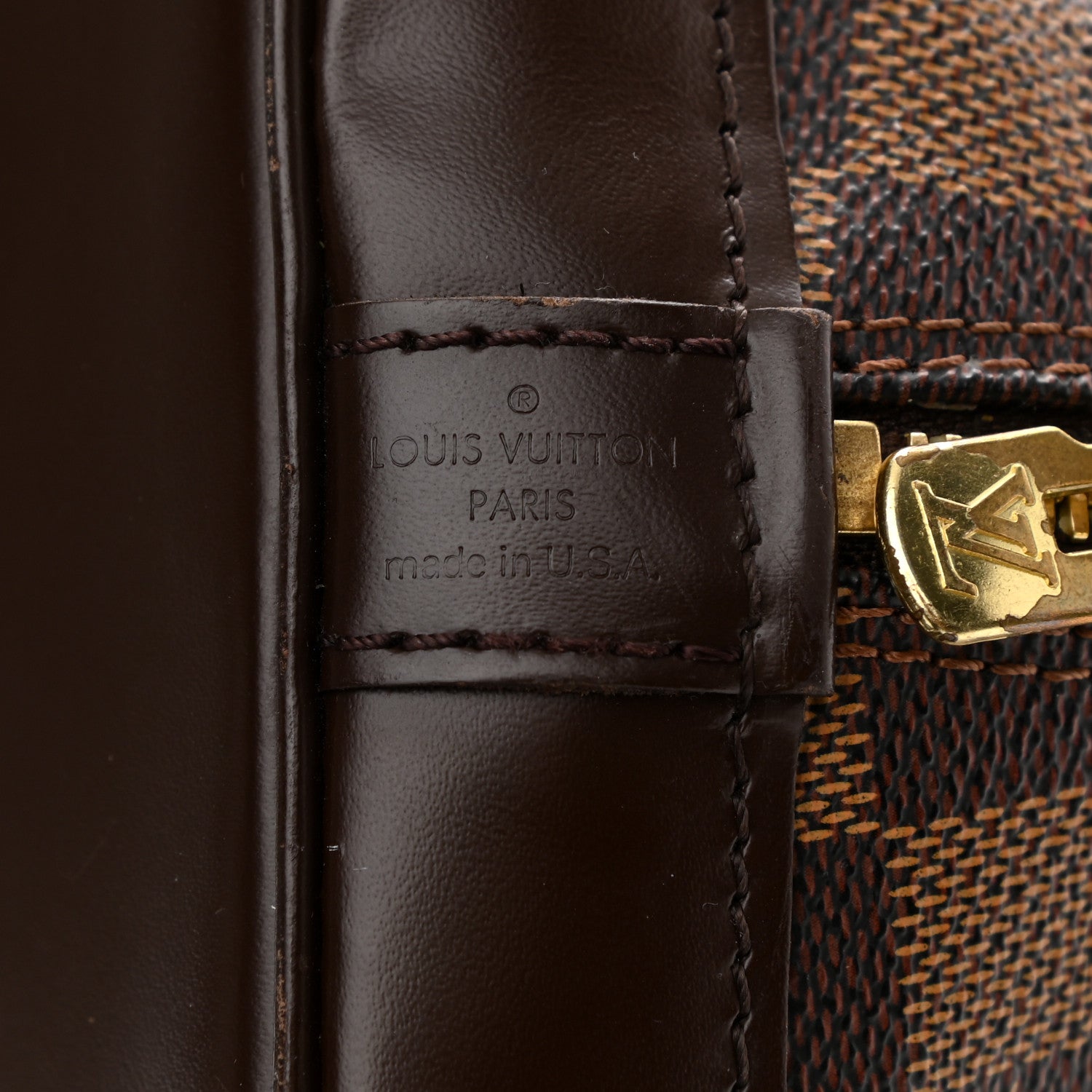 Louis Vuitton Damier Ebene Alma MM 7 of 16