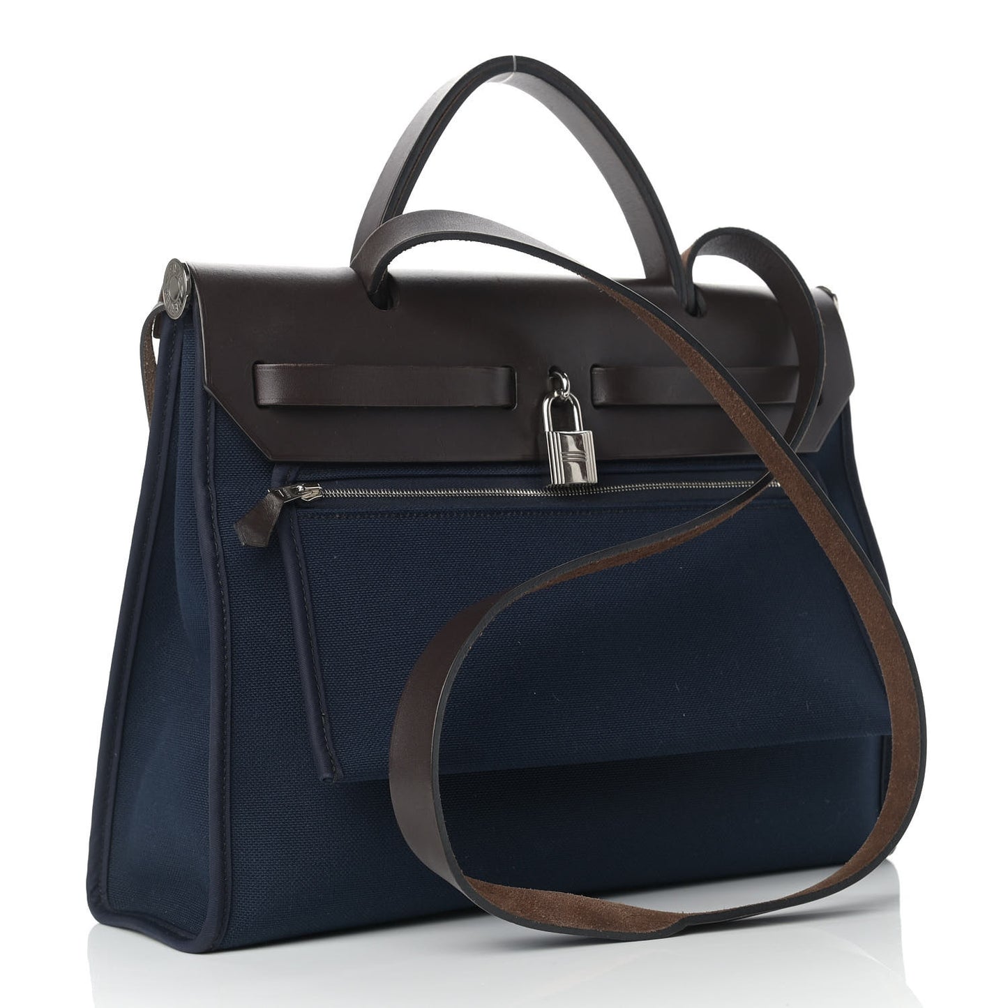 Toile Vache Hunter Herbag Zip PM 31 Bleu Marine Ebene