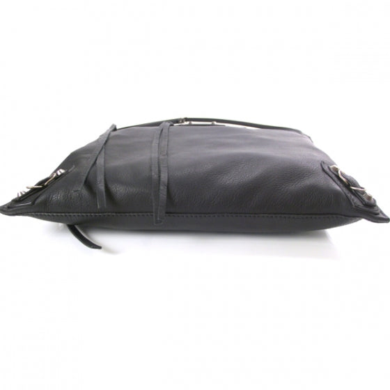 Balenciaga Calfskin Papier Messenger Black 4 of 9