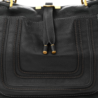 Chloe Calfskin Large New Marcie Tote Black 8 of 12