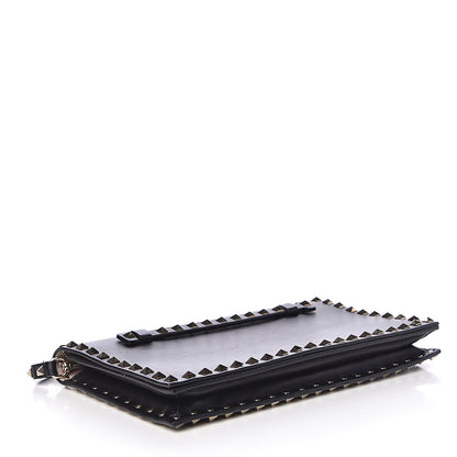 Valentino Garavani Nappa Rockstud Wristlet Clutch Black 4 of 15