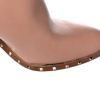 Valentino Garavani Nappa Soul Rockstud 90mm Ankle Boots 39 Skin Sorbet 9 of 12
