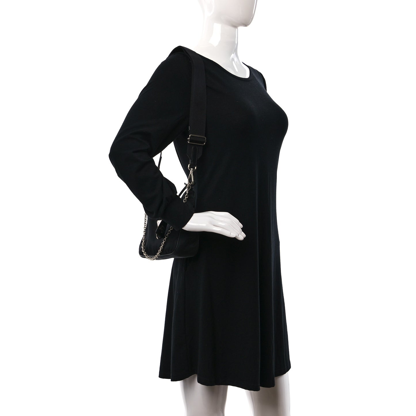 Nylon Re-Edition 2005 Shoulder Bag Black