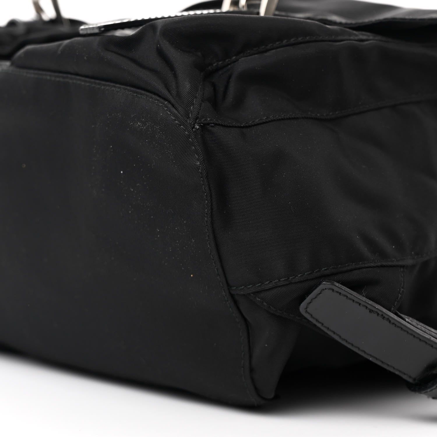 Prada Nylon Vela Medium Backpack Black 10 of 10