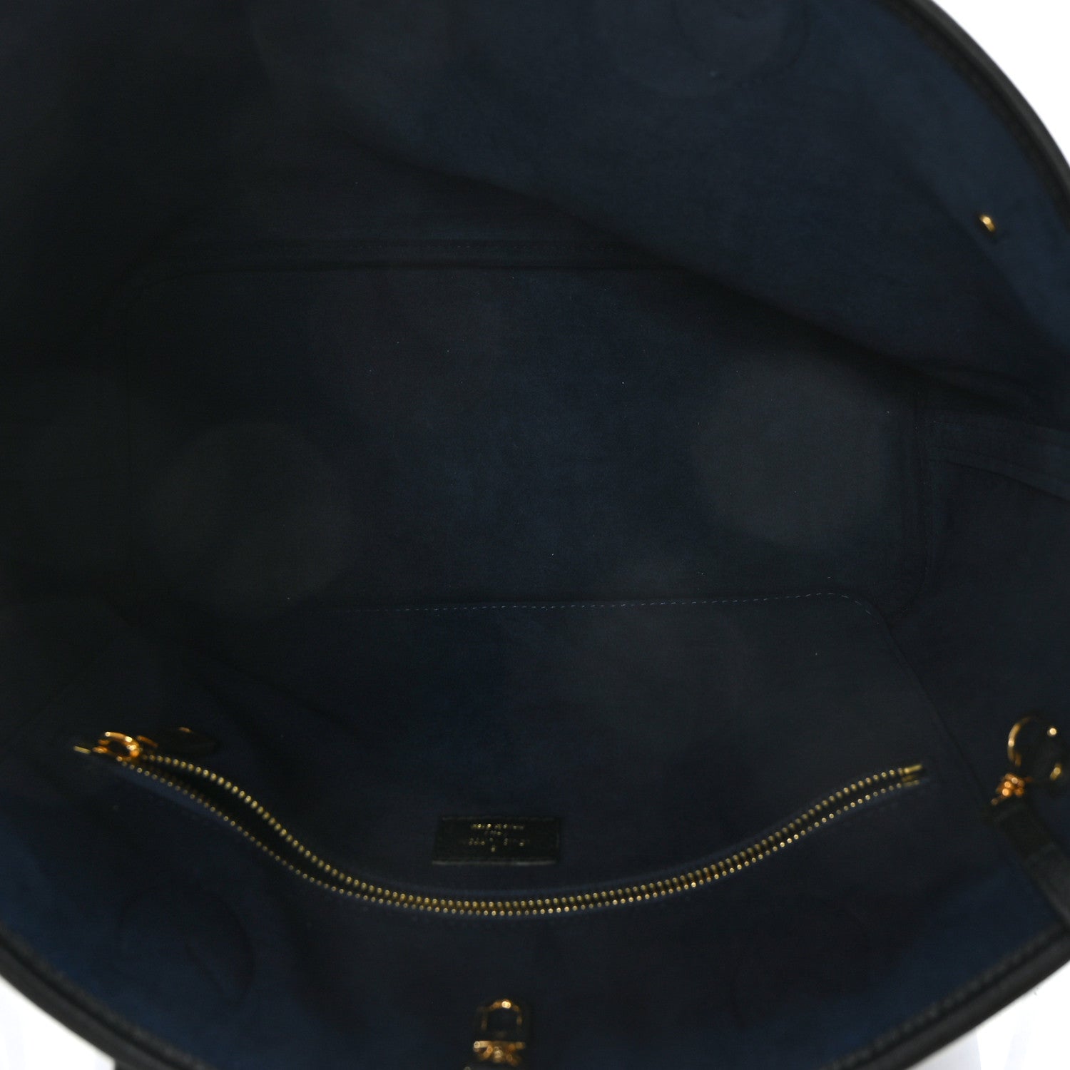 Louis Vuitton Empreinte Monogram Giant Neverfull MM Black 6 of 9