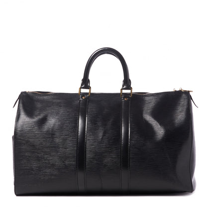 Louis Vuitton Epi Keepall 45 Black 1 of 9