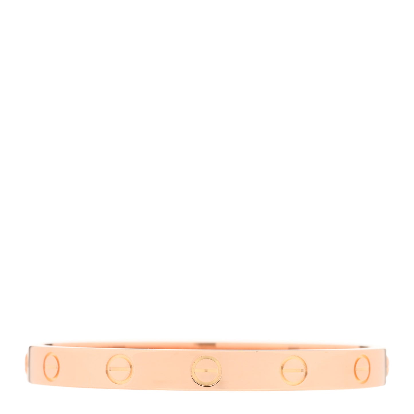 18K Pink Gold LOVE Bracelet 15