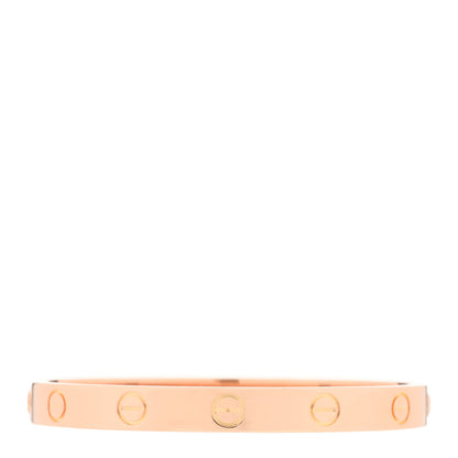 Cartier 18K Pink Gold LOVE Bracelet 15 1 of 5