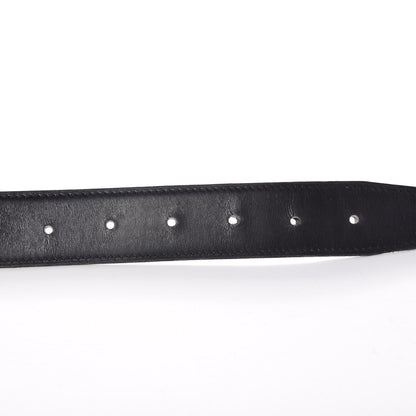 Hermes Box Chamonix 32mm H Belt 80 Black Chocolate 5 of 10