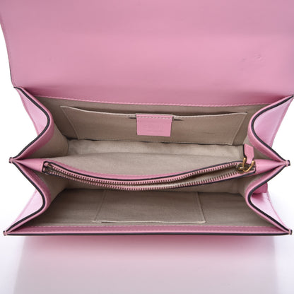 Gucci Moon Calfskin Web Medium Dionysus Bamboo Top Handle Bag Sugar Pink Blue Agata Hibiscus Red 7 of 14
