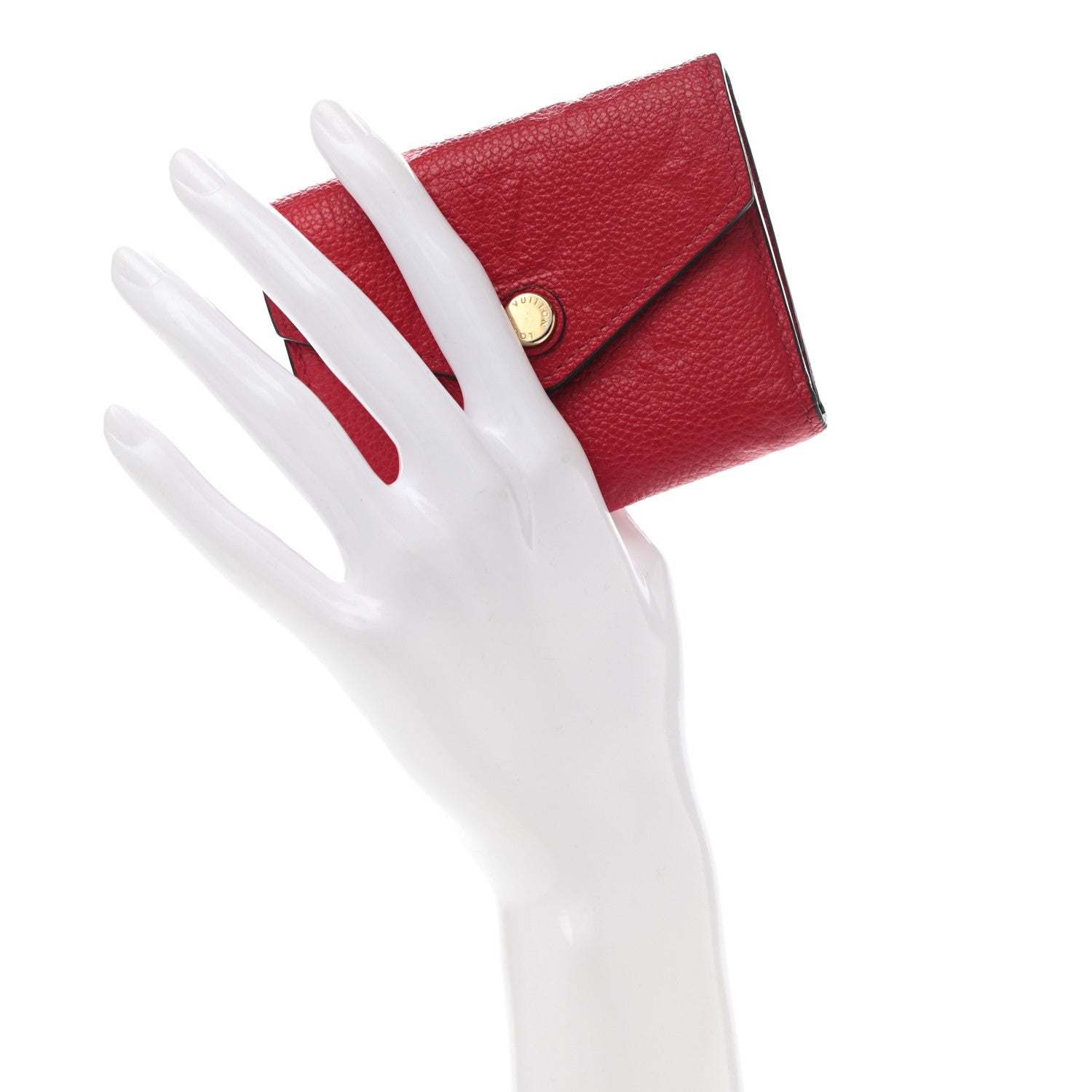 Louis Vuitton Empreinte Zoe Wallet Scarlet 2 of 8
