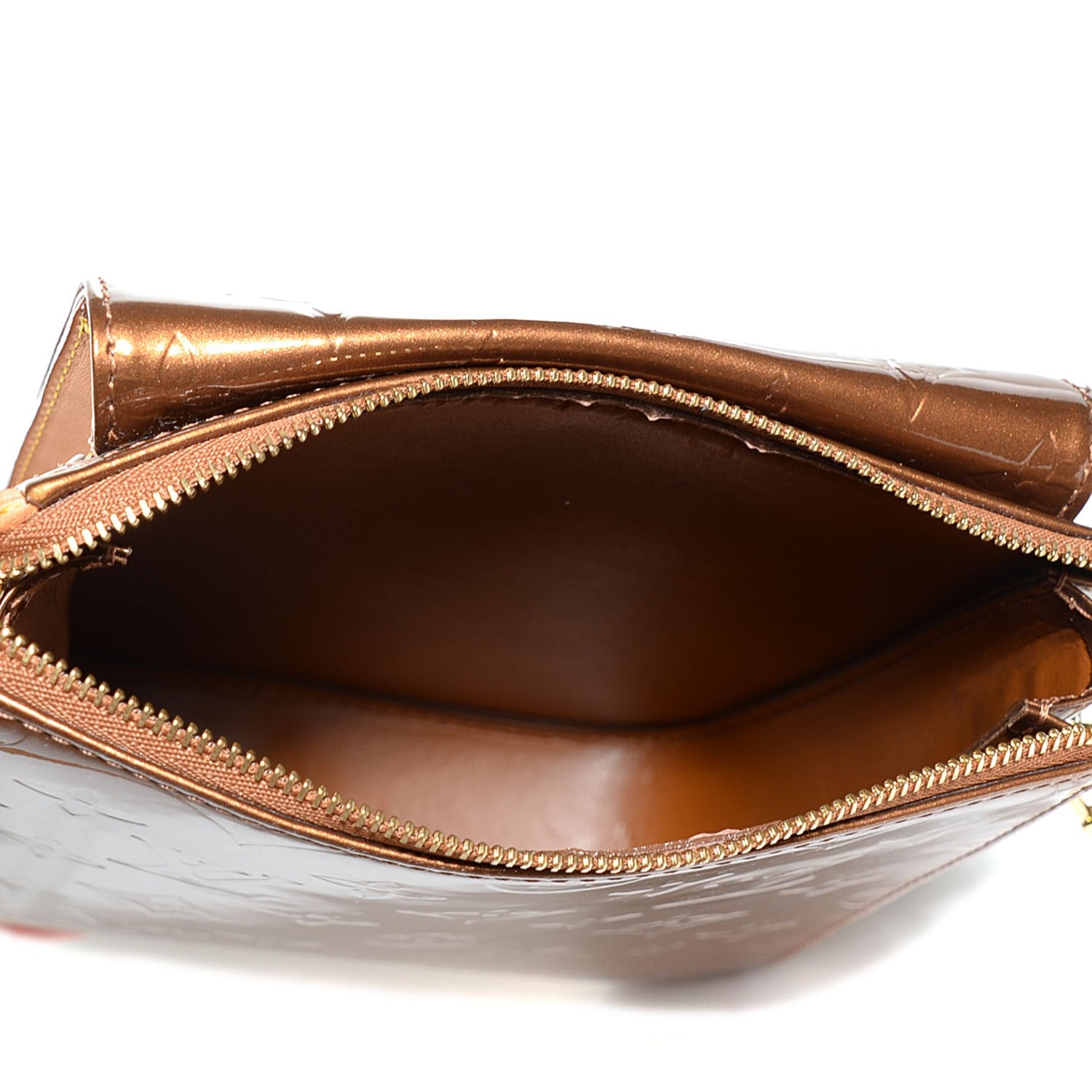 Louis Vuitton Vernis Mott Bronze 5 of 7