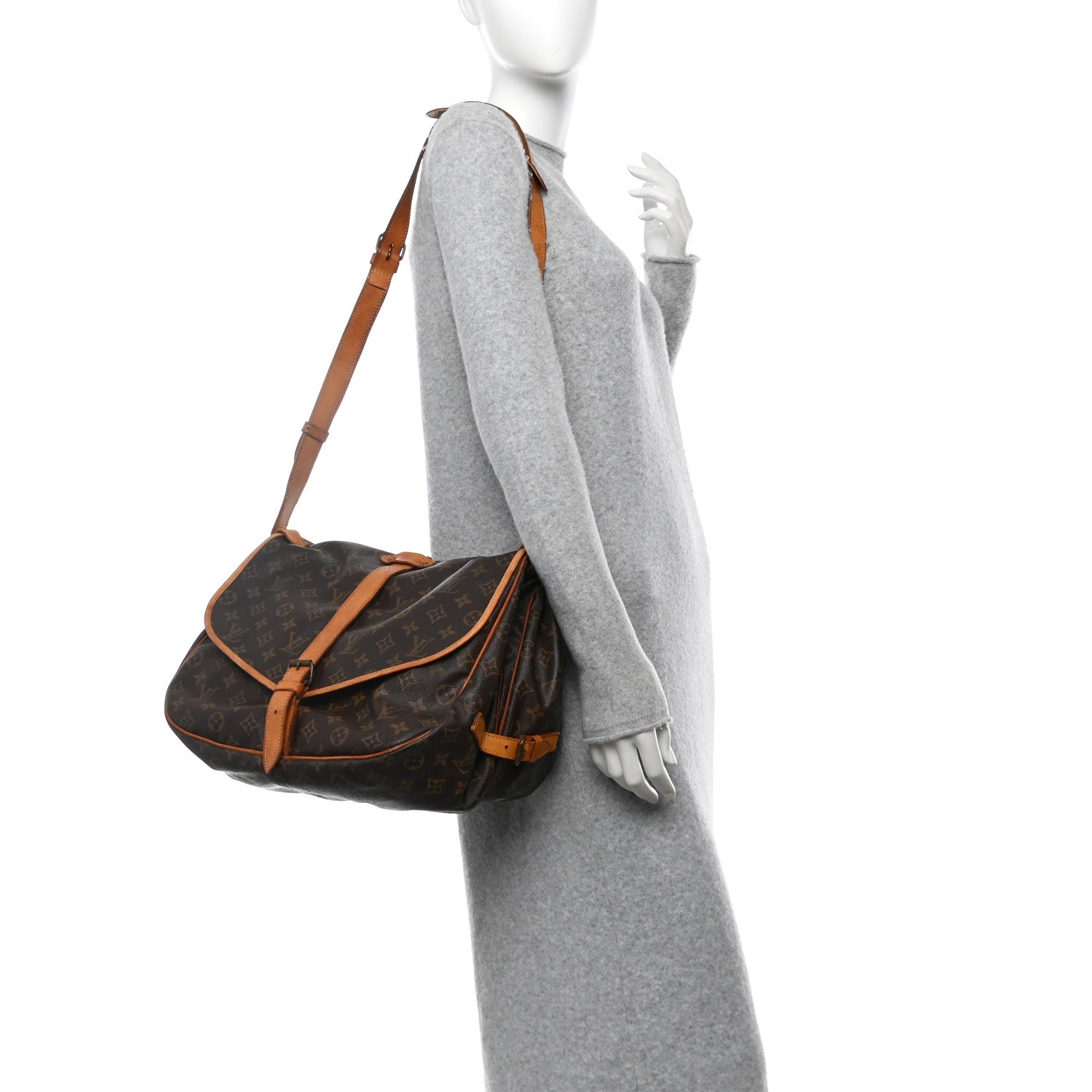 Louis Vuitton Monogram Saumur 35 2 of 13