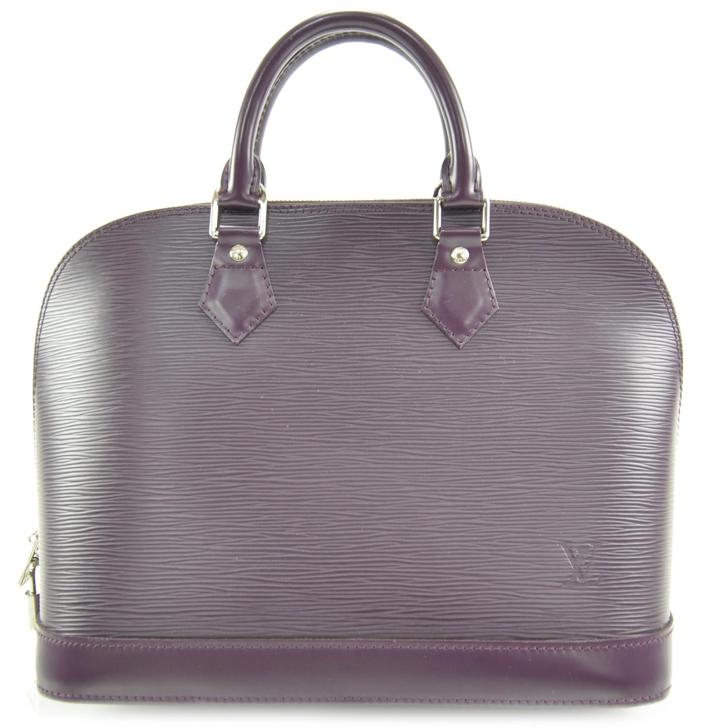 Louis Vuitton Epi Alma Cassis Purple 1 of 8