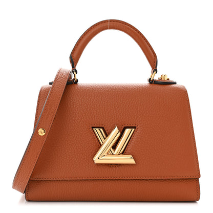 Louis Vuitton Taurillon Twist One Handle PM Caramel 1 of 10