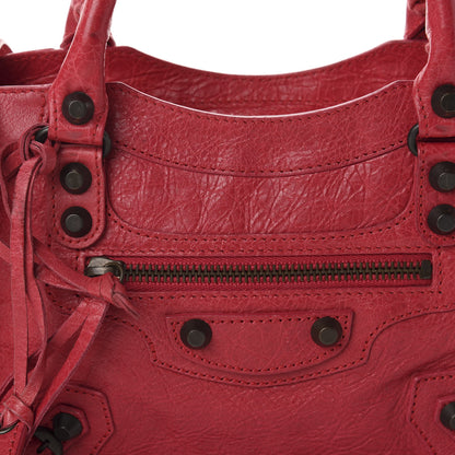 Balenciaga Agneau Classic Hardware Mini City Rose Thulian 12 of 12