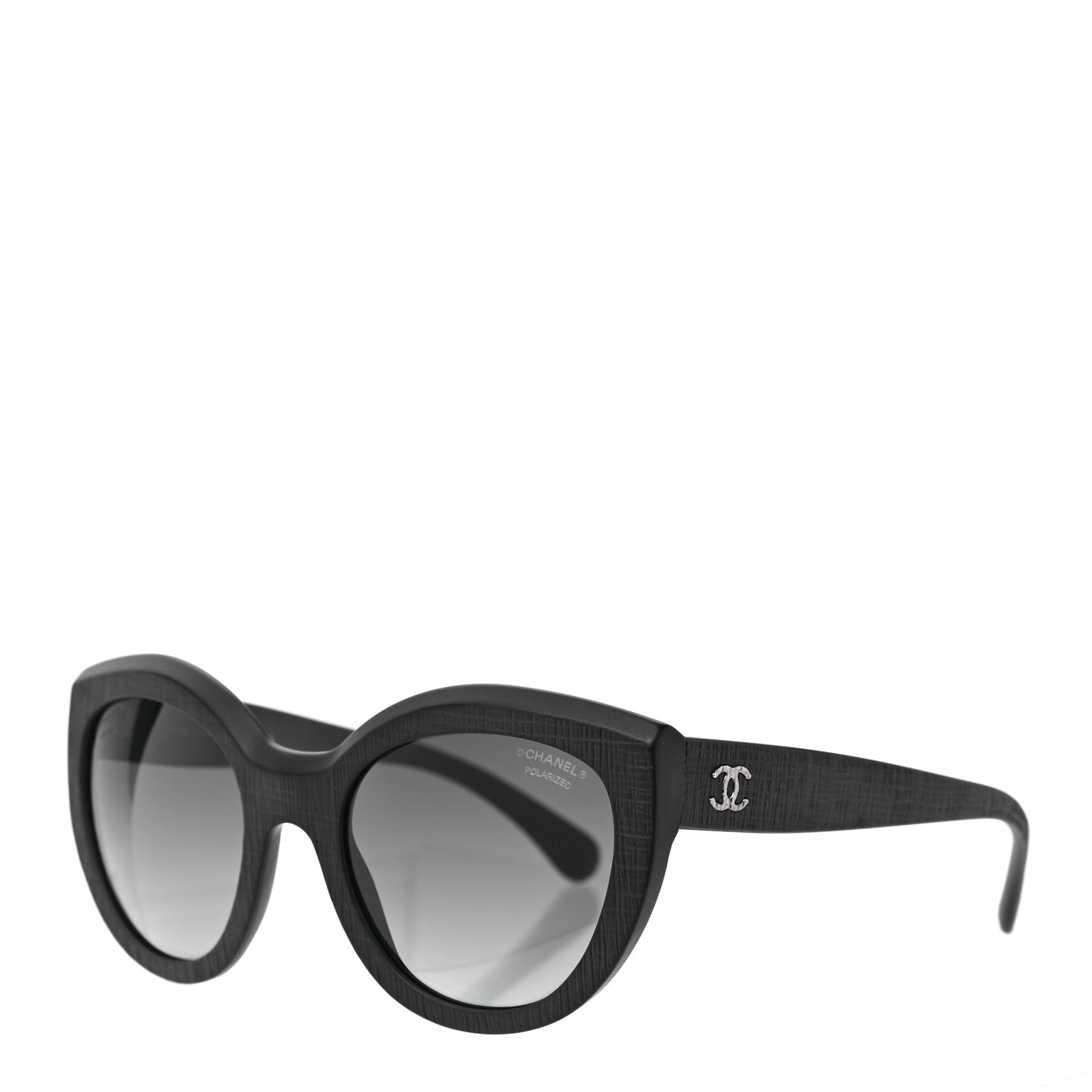 Acetate Polarized Butterfly Signature Sunglasses 5331 Black