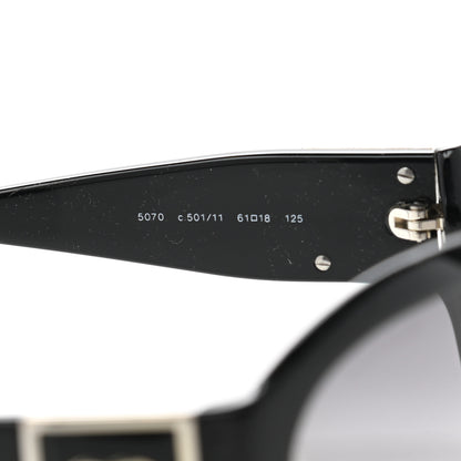 Chanel Acetate CC Sunglasses 5070 Black 5 of 7