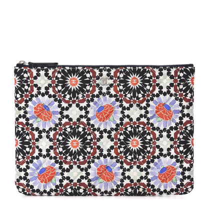Chanel Coated Canvas Paris Dubai Medium Cosmetic Case Multicolor 1 of 8