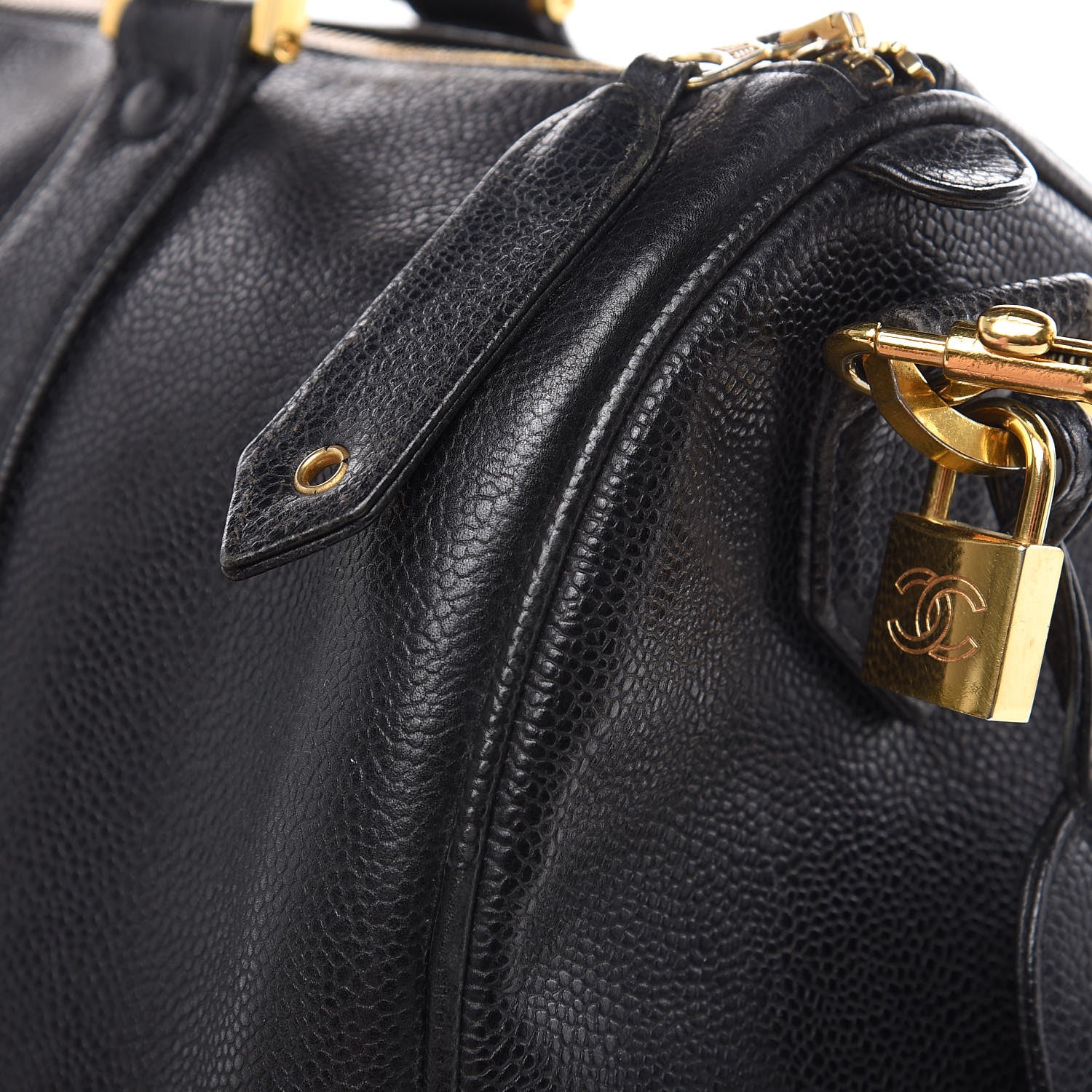Chanel Caviar Timeless CC Duffel Bag Black 15 of 19