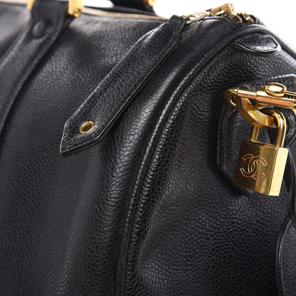 Chanel Caviar Timeless CC Duffel Bag Black 15 of 19
