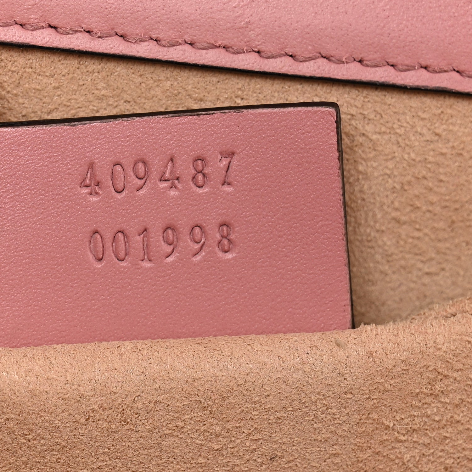 Gucci Guccissima Small Padlock Shoulder Bag Rose Baby Candy 8 of 12