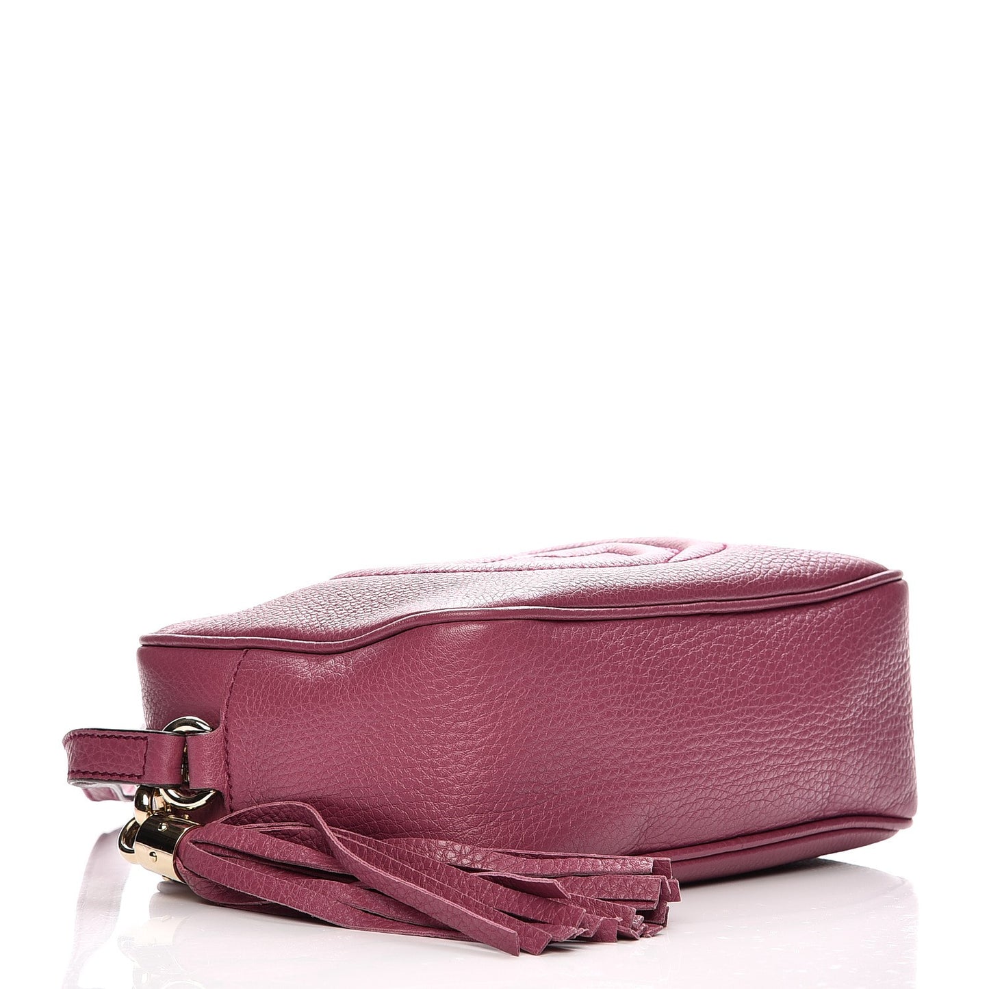 Pebbled Calfskin Small Soho Disco Bag Peonia Flower