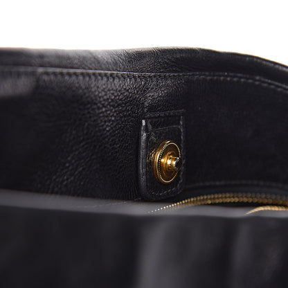 Prada Glace Calf Hobo Black 10 of 11