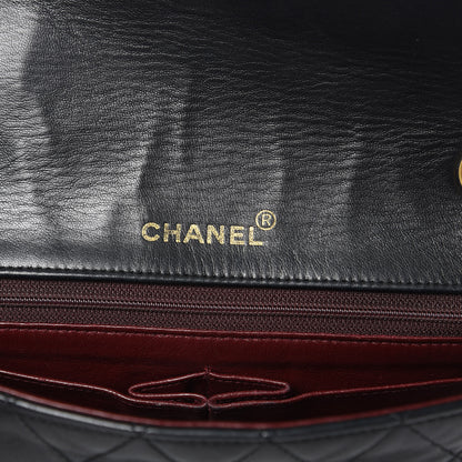 Chanel Lambskin Quilted Small Single Flap Black 6 of 13