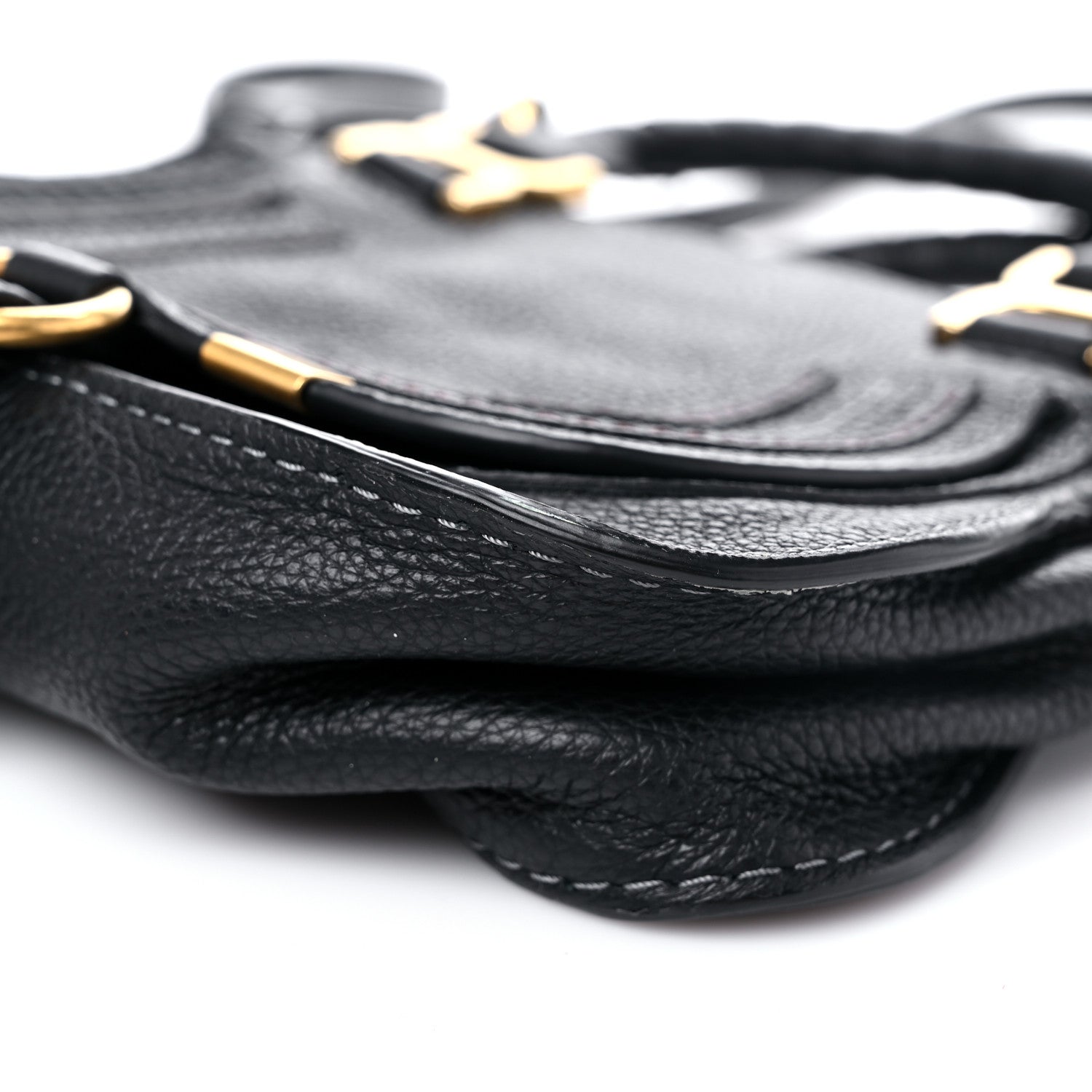 Chloe Calfskin Mini Marcie Satchel Black 9 of 12