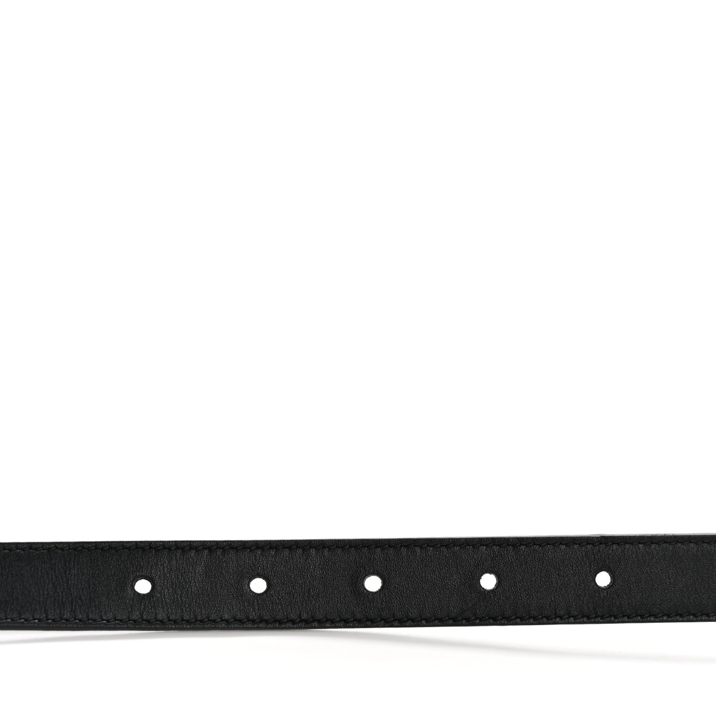 Calfskin Double G 20mm Belt 65 26 Black