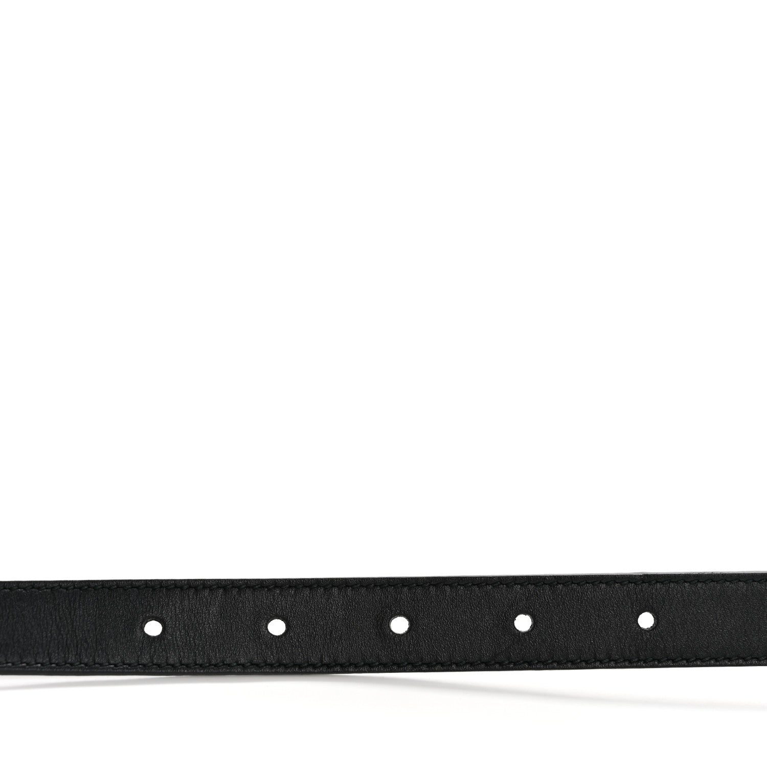 Gucci Calfskin Double G 20mm Belt 65 26 Black 3 of 6