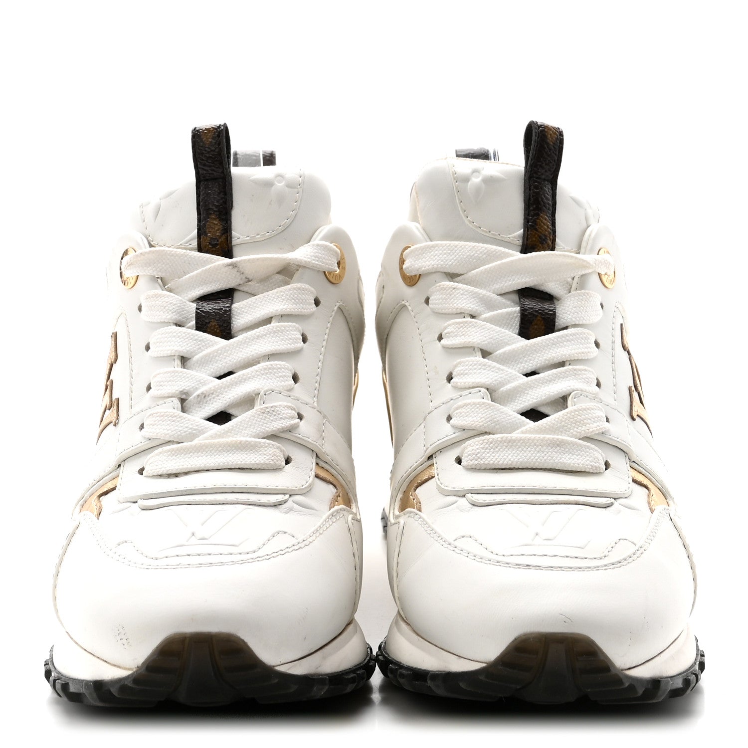 Louis Vuitton Calfskin Run Away Sneakers 35 White 3 of 9