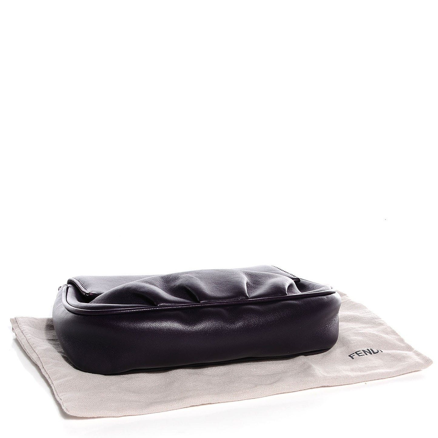Nappa Fendista Pouchette Crossbody Ametista