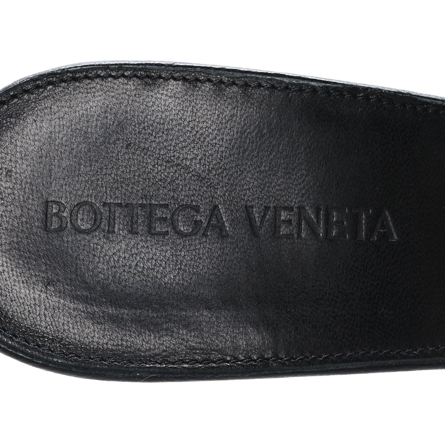 Bottega Veneta Nappa Maxi Intrecciato Lido Mule Sandals 38.5 Black 6 of 8