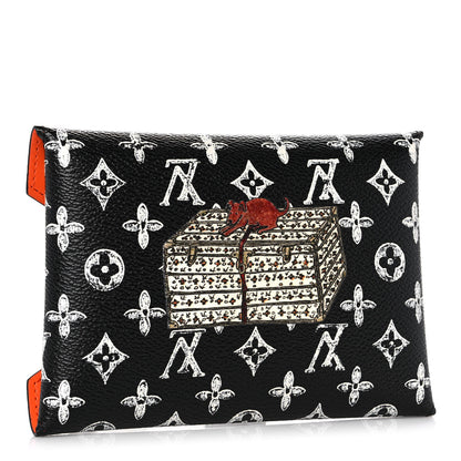 Louis Vuitton Catogram Kirigami Pochette Set Black 4 of 12