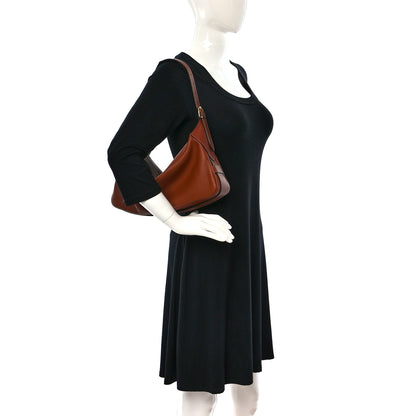 Celine Supple Calfskin Medium Romy Shoulder Bag Tan 2 of 11