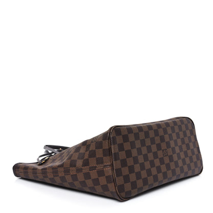 Louis Vuitton Damier Ebene Neo Neverfull MM Rose Ballerine 4 of 12