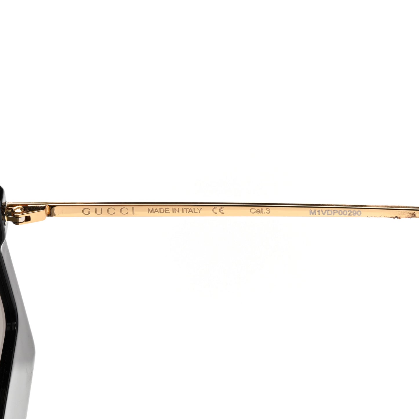 Acetate Crystal Mask-Frame Sunglasses GG0431S Black