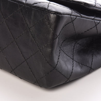 Chanel Aged Calfskin Quilted 2.55 Reissue 226 Flap So Black 10 of 10