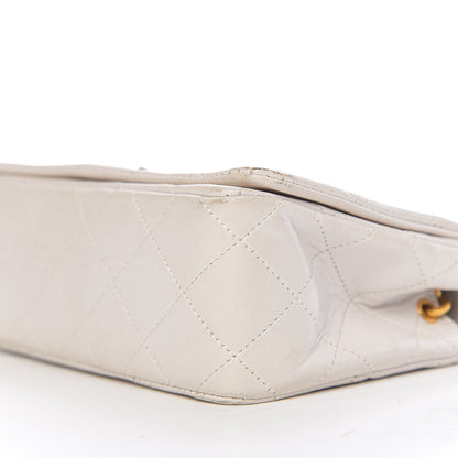 Chanel Lambskin Quilted Mini Flap White 11 of 13