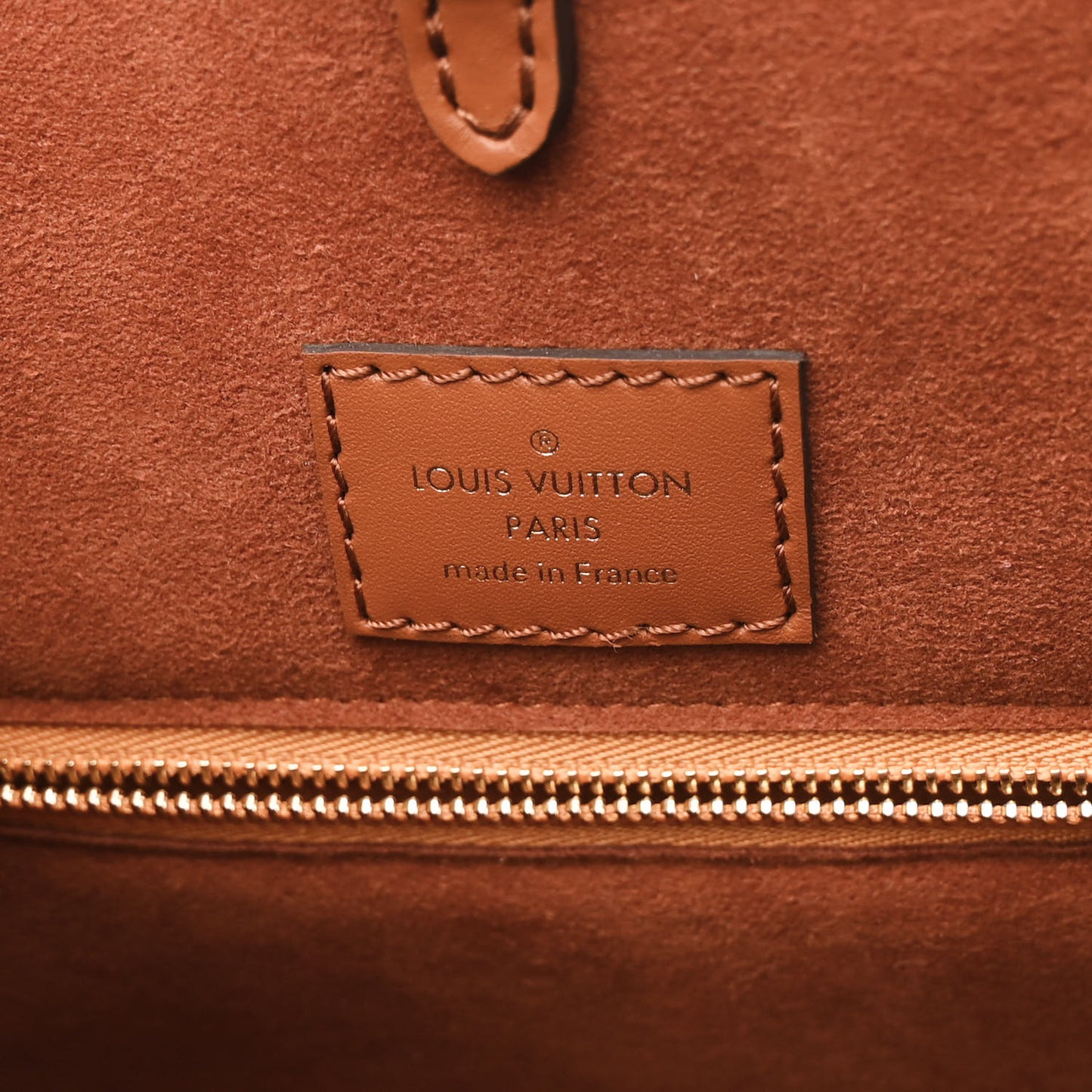 Calfskin Monogram Fold Tote PM Cerise Cream Black