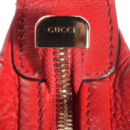 Gucci Pebbled Calfskin Large Soho Hobo Red 8 of 10