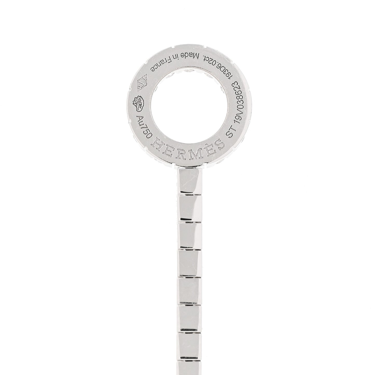 18K White Gold Diamond Finesse Link Necklace